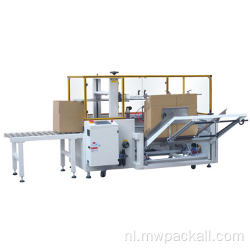Automatische doos waarop machine / dooskast erector wordt gebracht